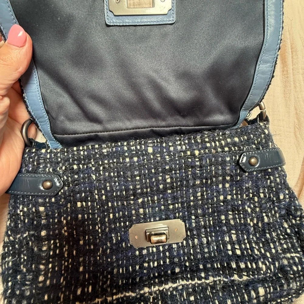Coach Chelsea Tweed Chain Shoulder Bag
